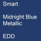 Preview: Smart, Midnight Blue Metallic, EDD.